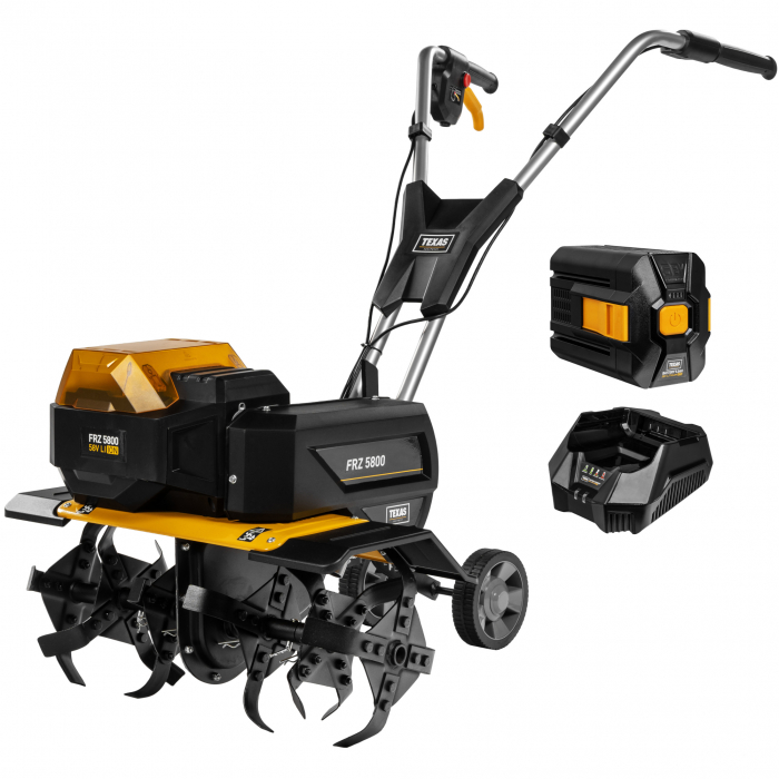 Texas FRZ 5800 Motocultor cu acumulator 800W, 58V, 5Ah [1]