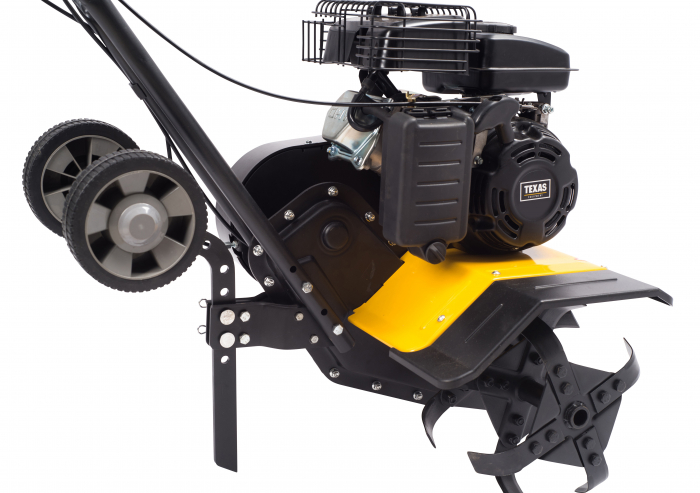 Texas Lilli 365TG, motocultor profesional, transmisie dublu arbore, benzina, 1.4kW, adancime 260mm, latime 400-600mm, 2 viteze, roti cauciuc, rarita, garantie pe viata cutite [7]