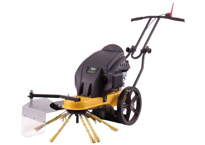 Texas Pro Weed 710, masina de curatat rosturi, 4CP, benzina, perie nylon/metal, 70 cm [2]