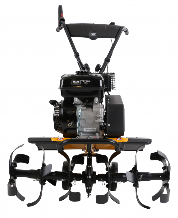 Texas TX611TG, motocultor profesional, transmisie dublu arbore, benzina, 4kW, latime 300-850mm, adancime 330mm, 2 viteze, garantie pe viata cutite [2]