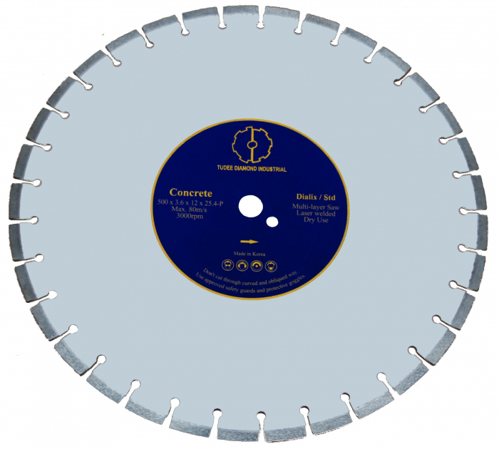 Tudee 450x25.4mm, Disc diamantat debitare beton dur [2]