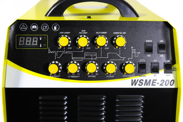 WSME 200 AC/DC - Invertor de sudura aluminiu TIG/WIG INTENSIV [2]
