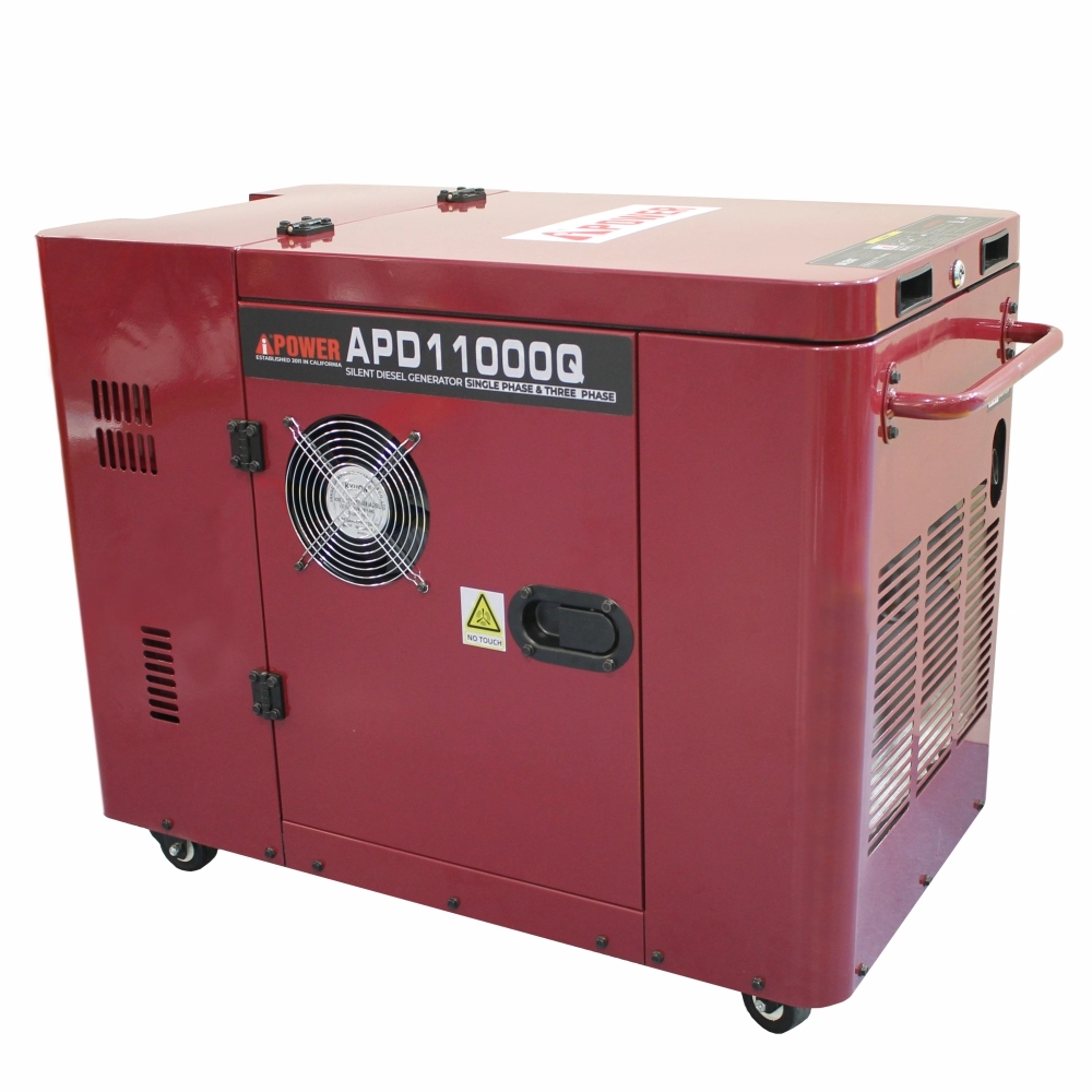 AiPower APD11000Q Generator insonorizat, 7,5kW 230/400V, Diesel, pornire electrica, ATS inclus [1]