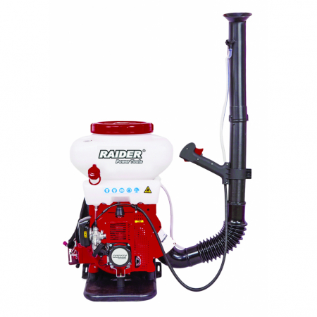 Atomizoare si pulverizatoare - RAIDER RD-KMD02 Atomizor cu motor pe benzina 3 cp, 14L 12/10m,cu pompa boost