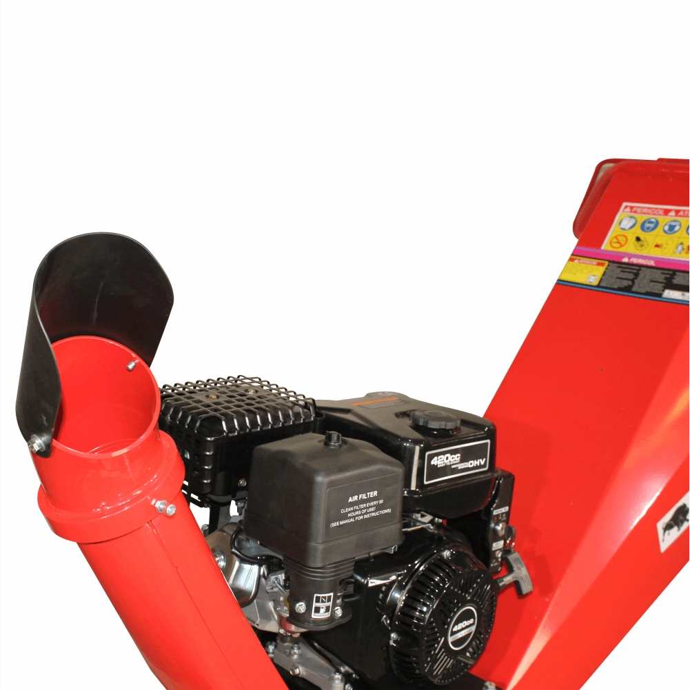 BISONTE BTA-120TE tocator crengi, 12 CP, 5mc/h, diametru max. 120 mm [5]