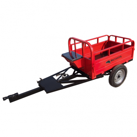Noutati - BISONTE BTA-500R Remorca motocultor 500 kg, prindere bolt