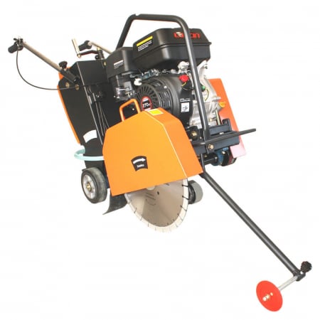 R E D U C E R I - BISONTE MTA400-L Taietor de beton/asfalt, motor Loncin G270F, benzina, disc 400 mm