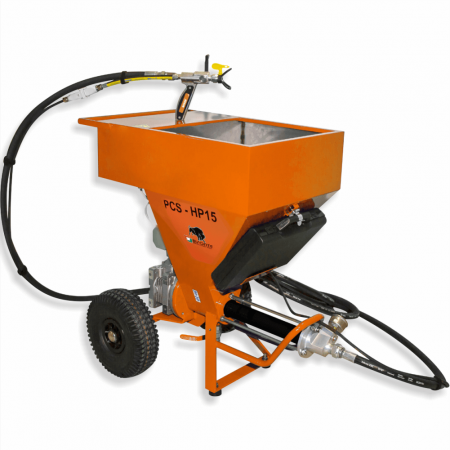 Masini de tencuit, gletuit, zugravit - BISONTE PCS-HP15 Pompa pentru gleturi si zugraveli, debit 6 l/min., motor 2200W