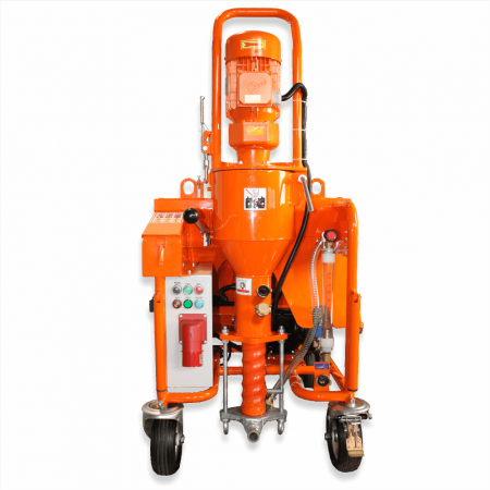 BISONTE PCS-K4 380V Masina de tencuit, debit 6-40 l/min, materiale preamestecate [1]