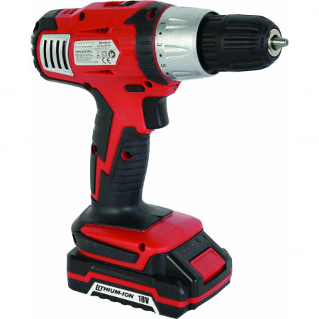 RAIDER RD-CDL25 Bormasina cu acumulator 18V 1.5 Ah 26Nm valiza accesorii [1]