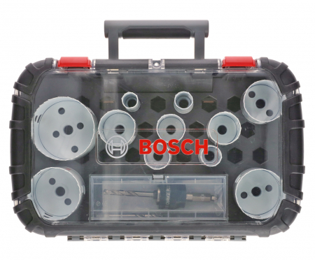 Accesorii si consumabile - Bosch Caseta 11 carote Progressor for Wood and Metal, 20/22/25/32/35/40/44/51/60/64/76mm