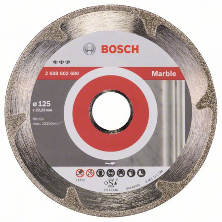 Bosch Disc diamantat Best for Marble 125x22.23x2.2x3mm [1]