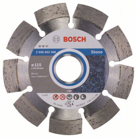 Discuri diamantate - Bosch Disc diamantat Expert for Stone 115x22.23x2.2x12mm