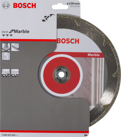 Utilaje pentru constructii - Bosch Disc diamantat marmura 230 Best for Marble, 230x2.2x3x22,23mm