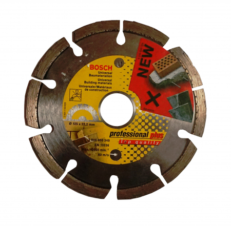 Discuri diamantate - Bosch Disc diamantat pentru materiale constructii, 125mm
