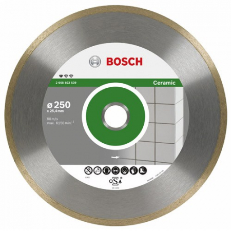 Discuri diamantate - Bosch Disc diamantat Standard pentru ceramica 230x25.40x1.6x7mm