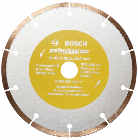 Discuri diamantate - Bosch Disc diamantat Standard Universal 180x22.23x10x2.4mm (inlocuit de 2608615063)