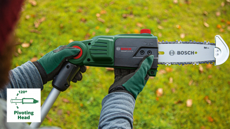 Bosch Fierastrau electric telescopic cu lant pentru taiat crengi, 18 V, fara acumulator in set (solo) [2]