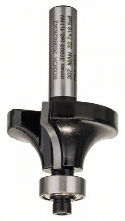 Accesorii si consumabile - Bosch Freza de rotunjit, 8mm, R1 10mm, L 1.5mm, G 57mm 8mm, R1 10mm, L 16.5mm