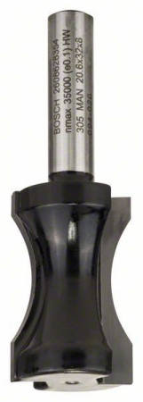 Accesorii si consumabile - Bosch Freza de semibara, 8mm, R1 18.3mm, D 20.6mm, L 32mm, G 63.5mm 8mm, R1 18.3