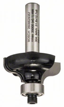 Accesorii si consumabile - Bosch Freza pentru realizarea muchiilor G, 8mm, R1 4.8mm, D 31.8mm, L 12.4mm, G 54