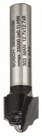 Accesorii si consumabile - Bosch Freza pentru realizarea muchiilor H, 8mm, R1 2.4mm, D 12.7mm, L 12.4mm, G 46