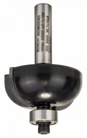 Accesorii si consumabile - Bosch Freza profilata, 8mm, R1 12mm, D 36.7mm, L 16mm, G 58mm 8mm, R1 12mm, D 3