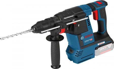 Scule electrice - Bosch GBH 18V-26 F (solo) Ciocan rotopercutor brushless, Li-Ion, 2.6J, fara acumulator in set