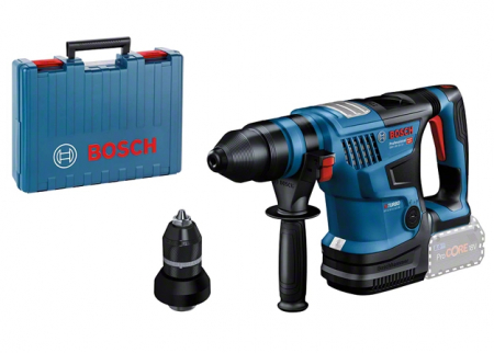 Scule electrice - Bosch GBH 18V-34 CF (solo) Ciocan rotopercutor SDS-PLUS brushless Biturbo, Li-Ion, 5.8 J, fara acumulator in set