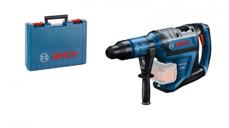 Scule electrice - Bosch GBH 18V-45 C (solo) Ciocan rotopercutor SDS-MAX brushless Biturbo, Li-Ion, 12.5 J, fara acumulator in set