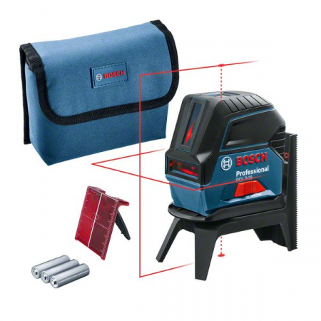 Nivele automate - Bosch GCL 2-15 Professional + RM1 Nivela laser cu puncte si linii, 15m, precizie 0.3mm/m