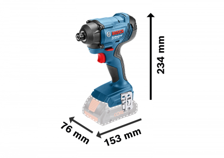 Bosch GDR 18V-160 (solo) Surubelnita cu impact Li-Ion 18V, 160Nm, fara acumulator in set [1]