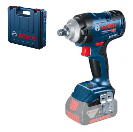 Scule electrice - Bosch GDS 18V-400 (solo) Surubelnita cu impact brushless, Li-Ion, 400Nm, fara acumulator in set + valiza
