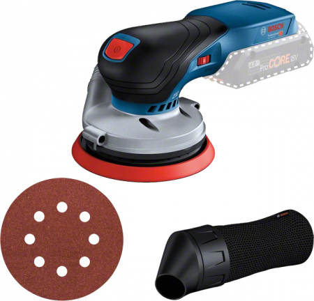 Masini de slefuit - Bosch GEX 18V-125 (solo) Slefuitor excentric Li-Ion, 125mm, 18V, fara acumulator in set