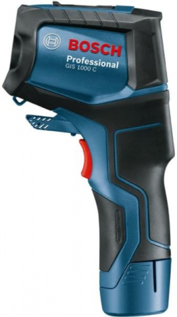 Termodetectoare - Bosch GIS 1000C Termodetector -40C/+1000C, precizie 2% + 1 x Acumulator GBA 12V 2.0Ah + Incarcator rapid GAL 12V-40 Professional + L-Boxx 136