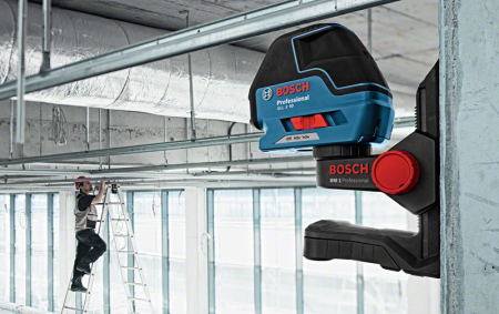 Bosch GLL 3-50 Nivela laser cu linii + stativ BS150 Professional [1]