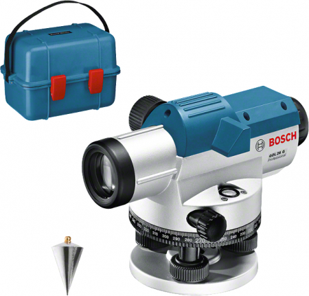 Bosch GOL 26 G Nivela optica, factor marire 26x, precizie 1.6 mm/30 m [1]