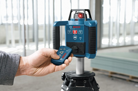 Bosch GRL 250 HV Nivela rotativa, receptor 125m, precizie 0.1 mm/m [1]