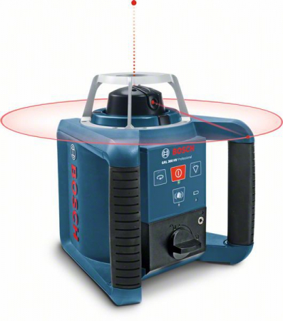 Bosch GRL 300 HV+LR1+RC1+WM4 Set nivela laser rotativa, 60m, receptor 300m, precizie 0.1 mm/m [1]