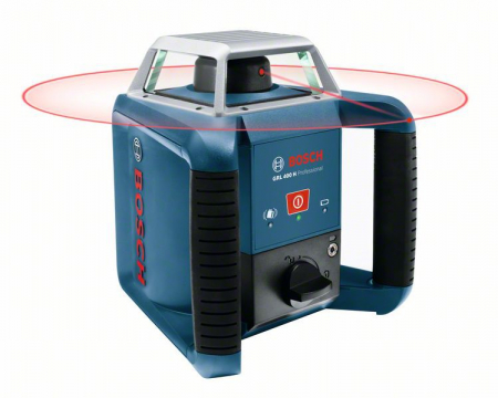 Bosch GRL 400 H Nivela laser rotativa, 20m, receptor 400m, precizie 0.08 mm/m [1]