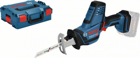 Ferastraie electrice - Bosch GSA 18V-LI C (solo) Ferastrau sabie Li-Ion, fara acumulator in set + L-BOXX