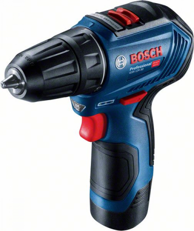 Scule electrice - Bosch GSR 12V-30 Masina de gaurit si insurubat cu acumulator + 2xAcumulatori GBA 12V, 2.0Ah + Incarcator GAL 12V-40 + Valiza profesionala