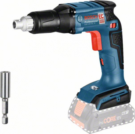 Scule electrice - Bosch GSR 18 V-EC TE (solo) Masina de insurubat brushless Li-Ion, fara acumulator in set