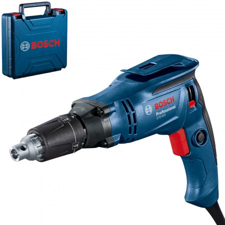 Masini de insurubat - Bosch GTB 650 Surubelnita cu limitator de reglare a adancimii, 650 W