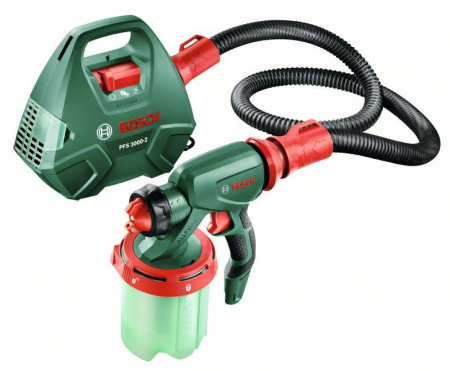 Pistoale de vopsit - Bosch PFS 3000-2 Sistem de pulverizare fina, 650W