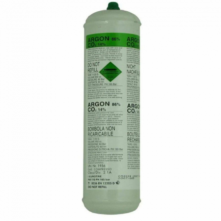 Accesorii sudura - Butelie cu argon 1 litru