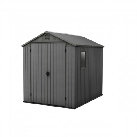 Casute gradina - Casuta de gradina, Darwin 6x8, gri