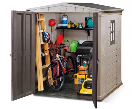 Casuta de gradina Factor 6x6 Indoor STD- Bej- taupe [1]