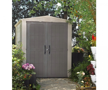 Casuta de gradina Factor 6x6 Indoor STD- Bej- taupe [4]