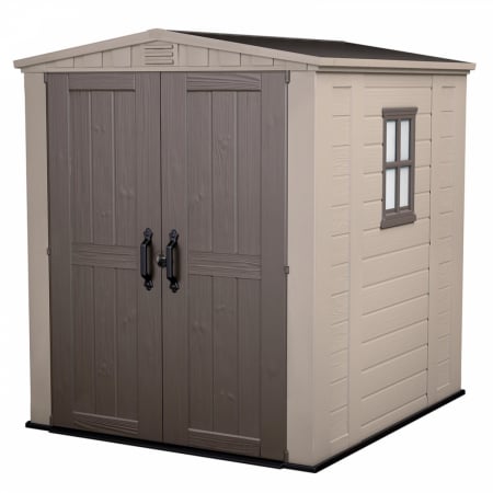 Casute gradina - Casuta de gradina Factor 6x6 Indoor STD- Bej- taupe
